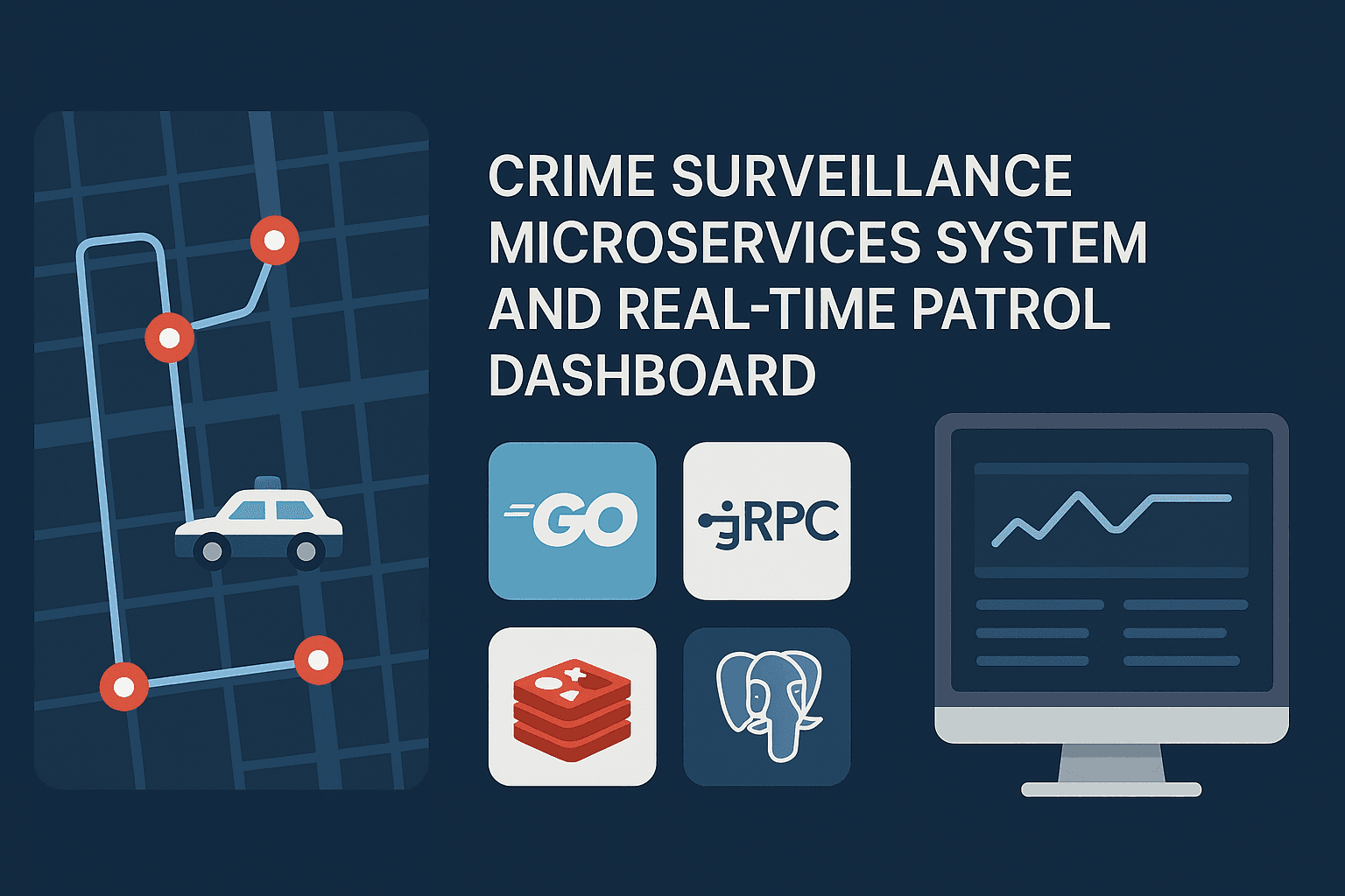 Crime Surveillance Microservices System and Real-time Patrol Dashboard
